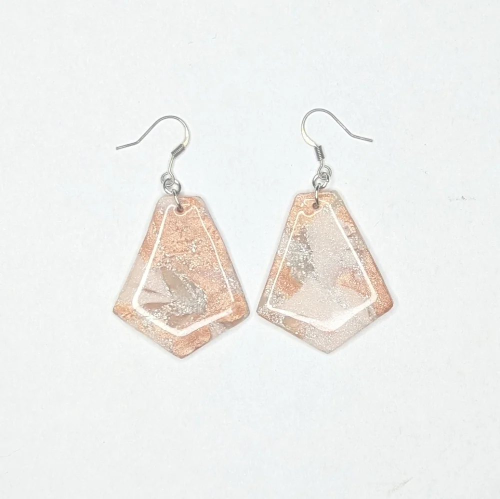 Shiny Handmade Earrings